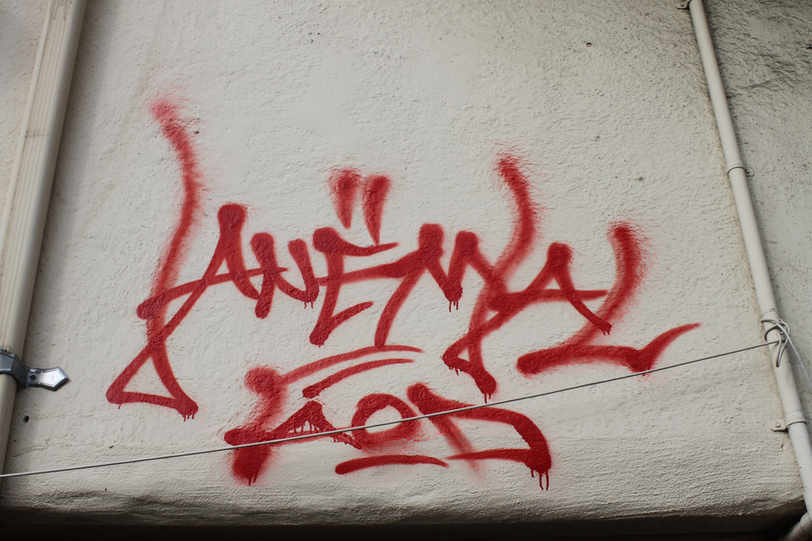 Anemal AF graffiti in Oakland, CA in San Francisco Bay Area